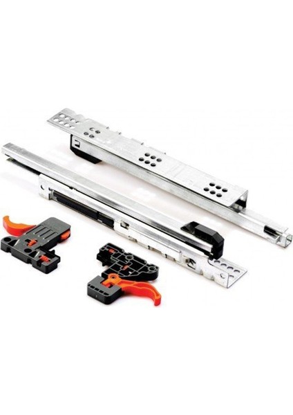 Samet Smart 50 Cm Kısmi Tek Açılım Frenli Çekmece Rayı-127221306
