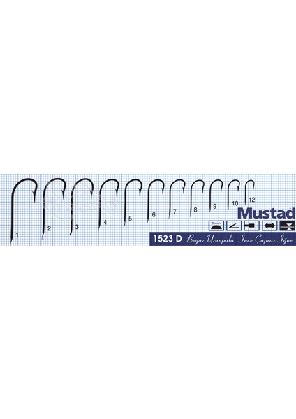 1523D OLTA İĞNESİ NO:3 100'LÜ KUTUDA