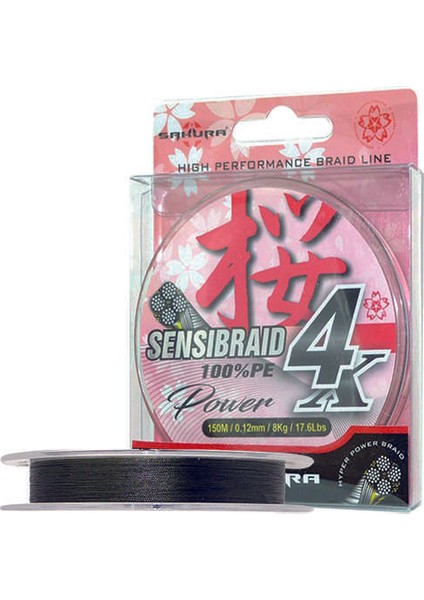 Sensi Braid 4x %100 Pe Power İp Olta Misinası