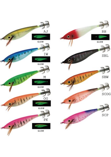 Yozuri A1516 Dx S M2 Squid Ultra Jig Yem