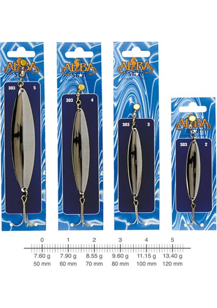 Alba 303 Lüfer Kaşık No : 0