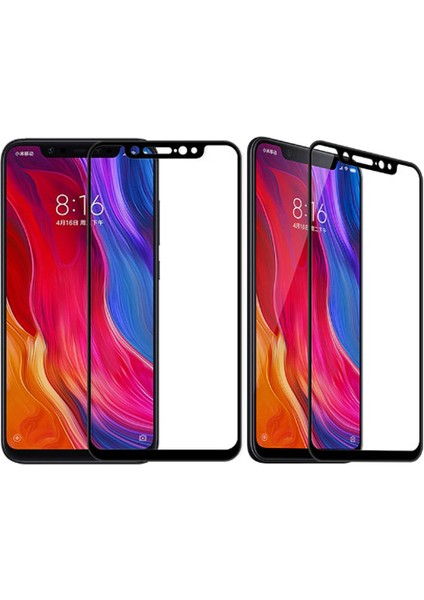 Oppo Reno Tam Kapatan 5D Kırılmaya Dayanıklı Cam Ekran Koruyucu Siyah
