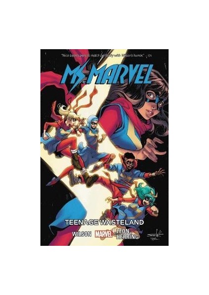 Ms. Marvel 9: Teenage Wasteland