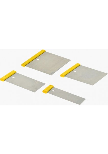 Oto Ve Mobilya Ispatulası 4 Lü Takım 50-80-100-120 Mm