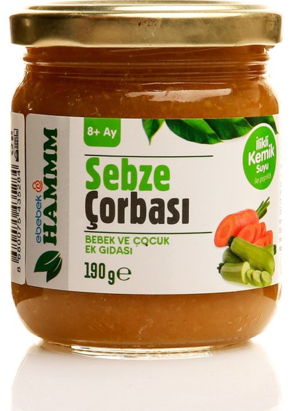 Kemik Sulu Karışık Sebze Çorbası 190 gr