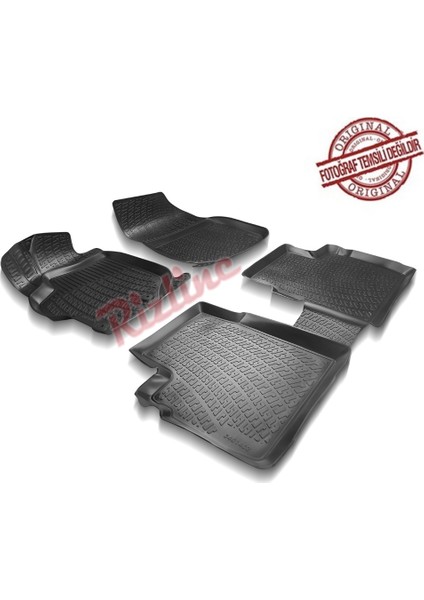 Ford Courier 2014 Sonrası 3D Havuzlu Paspas fiyatları