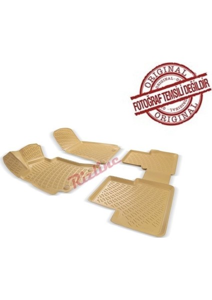 Bmw 4 Serisi F36 3D Havuzlu Bej Paspas fiyatları