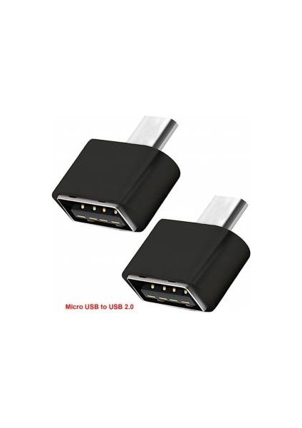 Micro USB To USB Android Otg Çevirici Dönüştürücü Adaptör