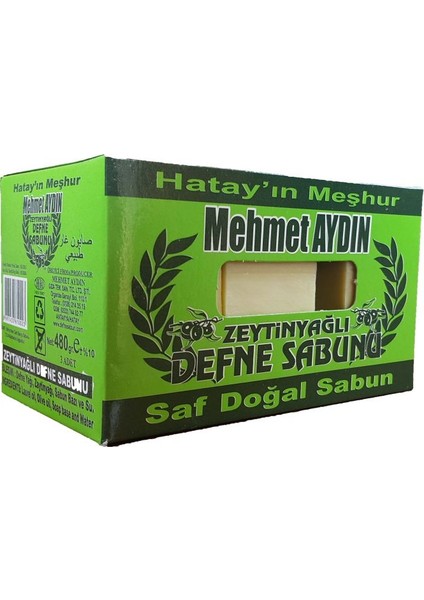 Mehmet Aydın Zeytinyağlı Defne Sabunu 480 gr