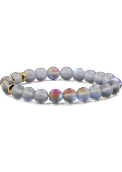 8 mm Hidrotermal Kuvars Doğal Taş Kadın Bileklik indirimleri