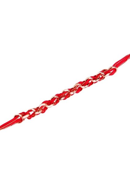 14 Ayar Rose Altın Trend Bileklik