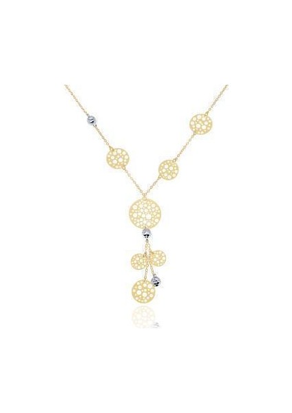 14 Ayar Altın Taşsız Klasik Kolye