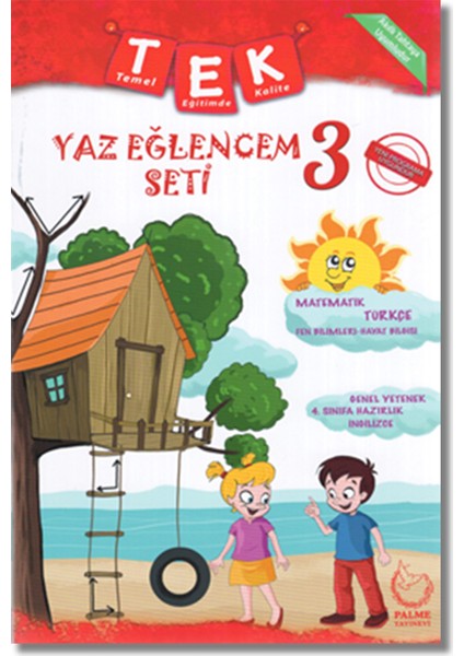 3. Sınıf Tek Yaz Tatil Eğlencem Seti