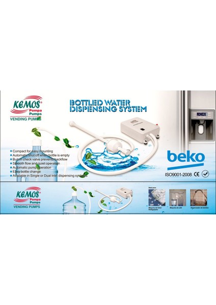 Beko Flojet Buzdolabı ve Sebil Pompası 220 Volt fiyatları