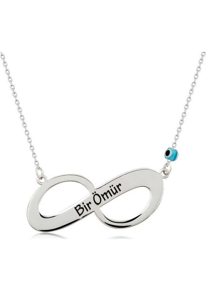 ​Gümüş Sonsuz Bir Ömür Bayan Kolye
