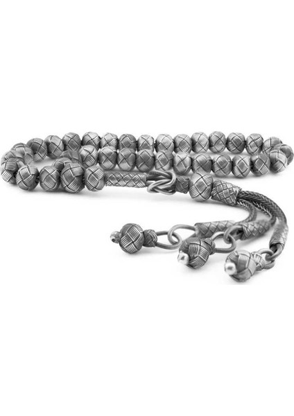 Gümüş Oksitli Trabzon Kazaziye Tesbih