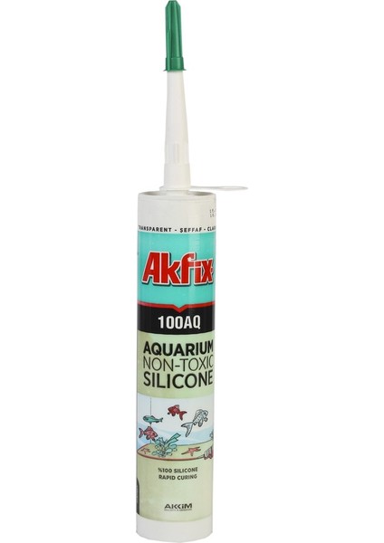 100AQ Şeffaf Akvaryum Silikonu 310ml