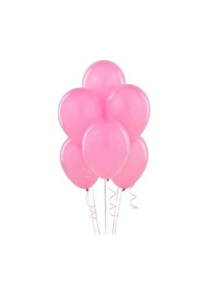 Balon 25'li Pembe Metalik