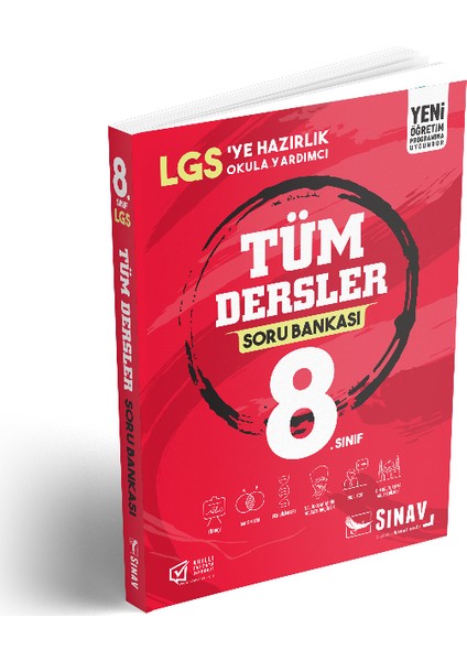 Sınav Yayınları 8. Sınıf LGS Tüm Dersler Soru Bankası