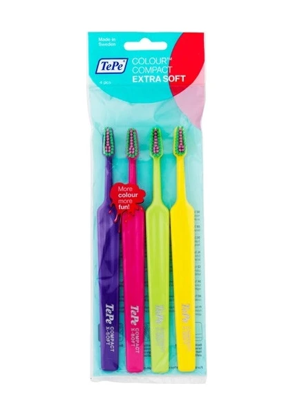 Colour Compact Extra Soft 4'lü Diş Fırçası T-196