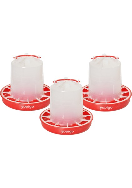 Tavuk Civciv Bıldırcın Suluk 1,5 kg x 3'lü Set