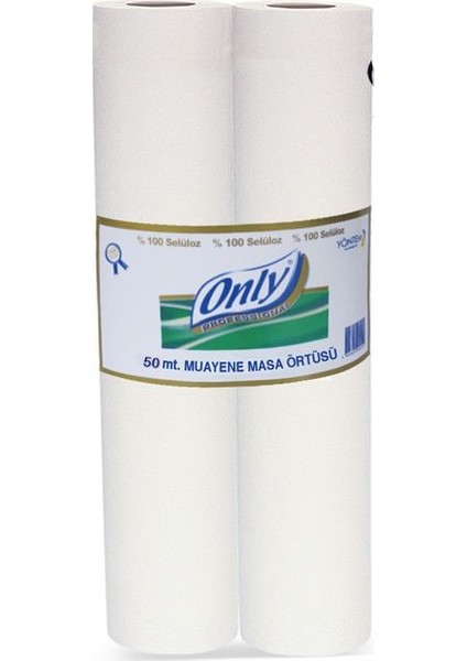 Lamineli Muayene Masa Örtüsü Kağıt 2 Adet x 50 mt