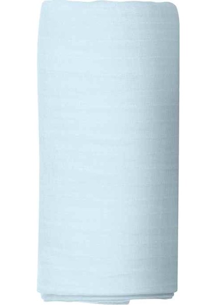 teks %100 Pamuklu Açık Mavi 160x200 + 2*(50x70) Çift Kişilik Lastikli Çarşaf ve Yastık Kılıfı