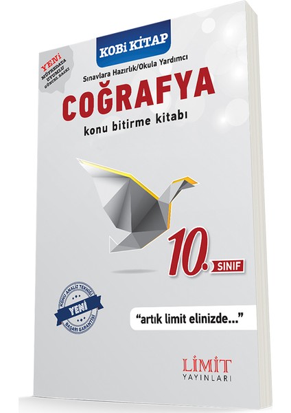 Limit Yayınları 10. Sınıf Coğrafya Konu Bitirme Kitabı