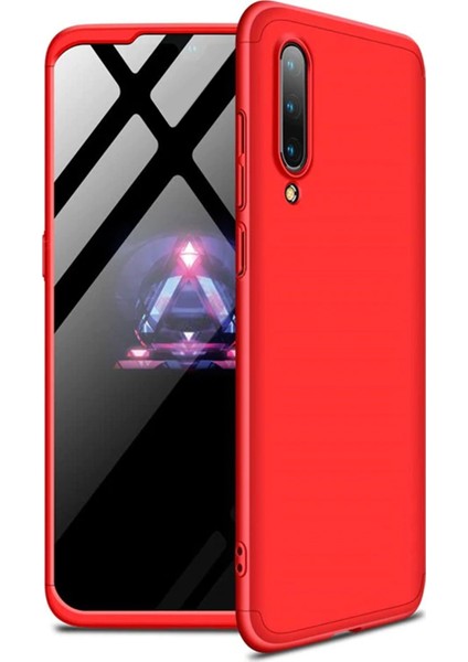 Xiaomi Mi 9 Kılıf Double Dip 360 Protective Kırmızı