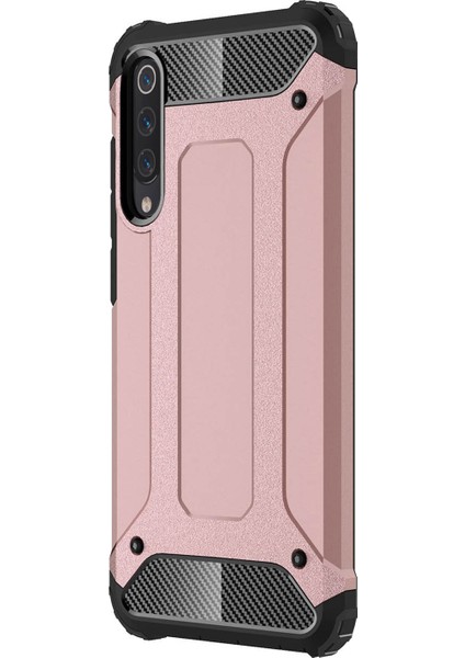 Xiaomi Mi 9 Kılıf Rugged Armor Rose Gold