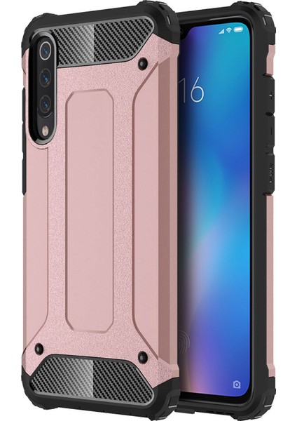 Xiaomi Mi 9 Kılıf Rugged Armor Rose Gold