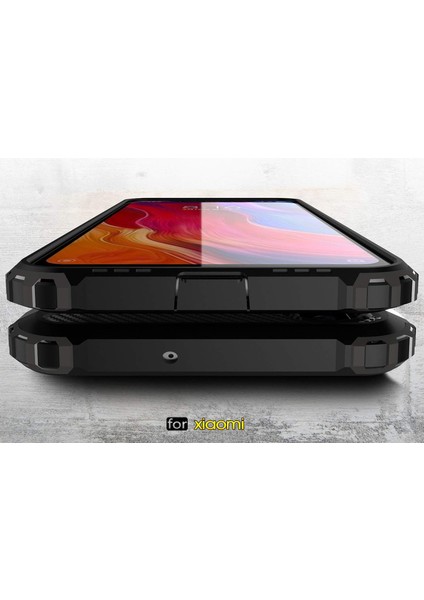 Xiaomi Mi 9 Kılıf Rugged Armor Rose Gold