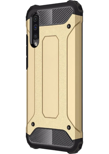 Samsung Galaxy A50 Kılıf Rugged Armor Gold