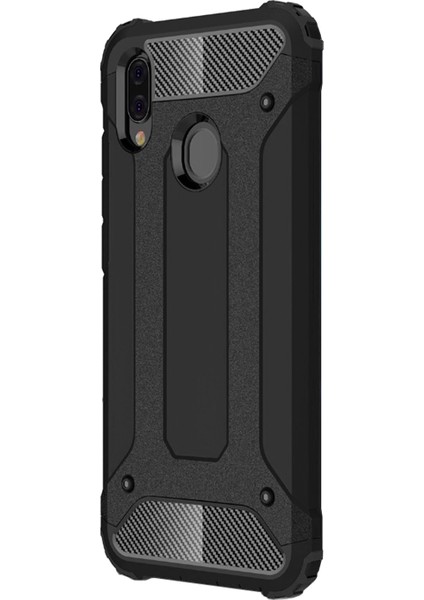 Samsung Galaxy A30 Kılıf Rugged Armor Siyah