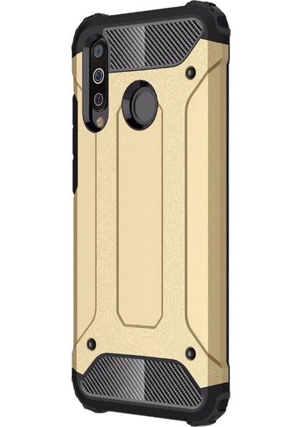 Samsung Galaxy M30 Kılıf Rugged Armor Gold