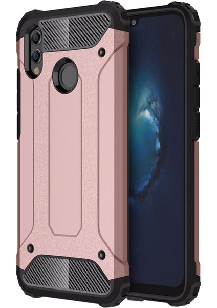 Huawei Honor 10 Lite Kılıf Rugged Armor Rose Gold