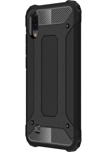 Samsung Galaxy M10 Kılıf Rugged Armor Siyah