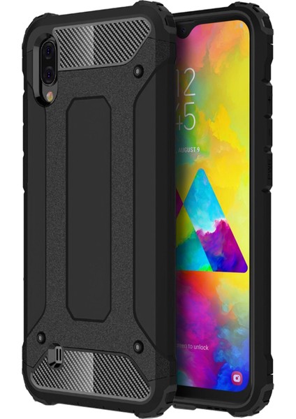 Samsung Galaxy M10 Kılıf Rugged Armor Siyah