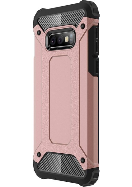 Samsung Galaxy S10E Kılıf Rugged Armor Rose Gold