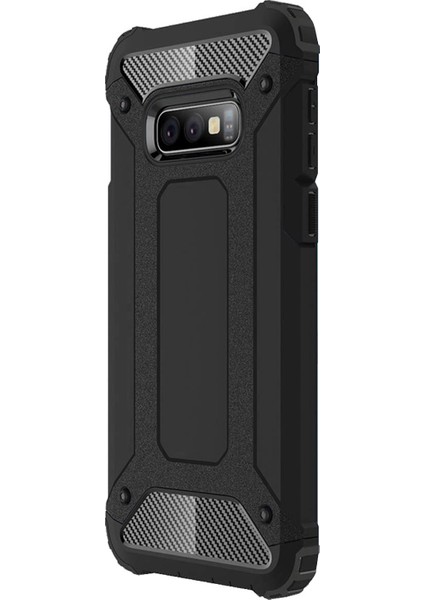 Samsung Galaxy S10E Kılıf Rugged Armor Siyah