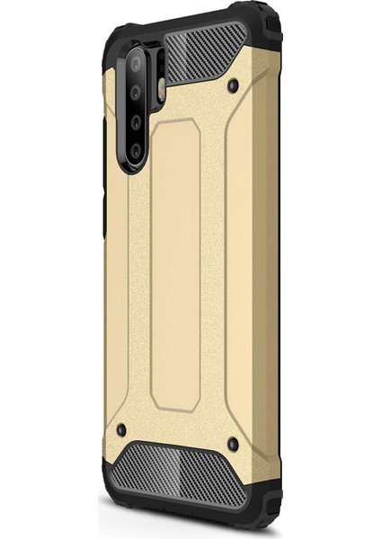 Huawei P30 Pro Kılıf Rugged Armor Gold