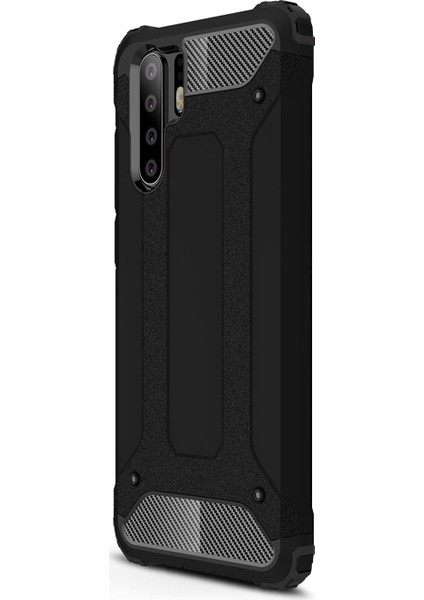 Huawei P30 Pro Kılıf Rugged Armor Siyah