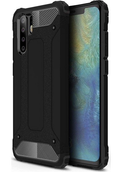 Huawei P30 Pro Kılıf Rugged Armor Siyah fiyatları