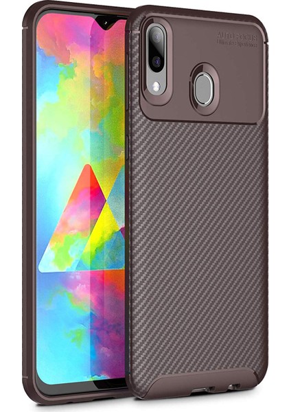 Samsung Galaxy M20 Kılıf Legion Series Kahverengi