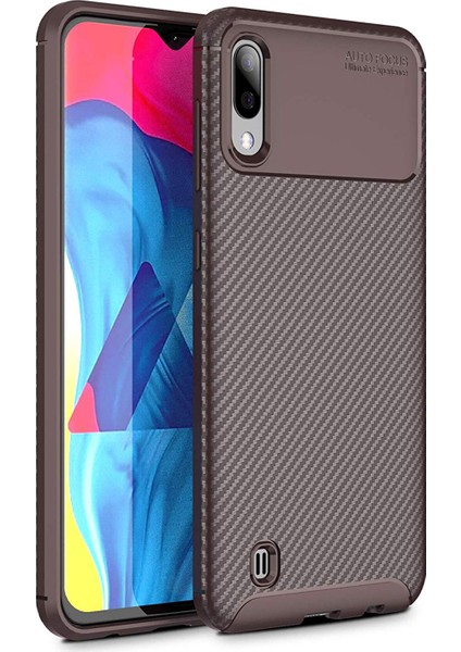 Samsung Galaxy M10 Kılıf Legion Series Kahverengi