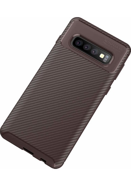Samsung Galaxy S10 Kılıf Legion Series Kahverengi