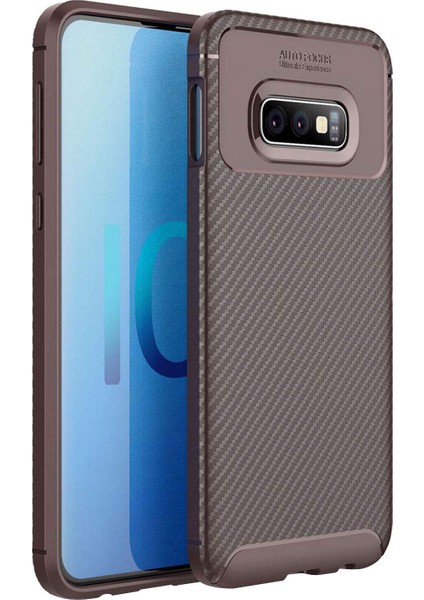 Samsung Galaxy S10E Kılıf Legion Series Kahverengi