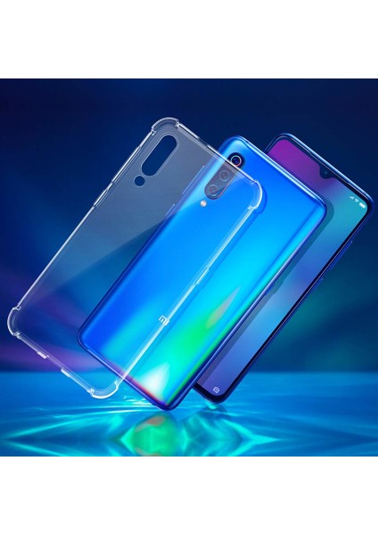 Shock Absorbing Kılıf Xiaomi Mi 9 Şeffaf