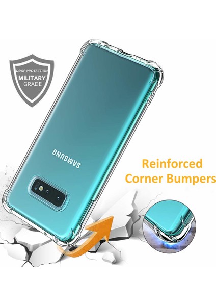 Shock Absorbing Kılıf Samsung Galaxy S10E Şeffaf