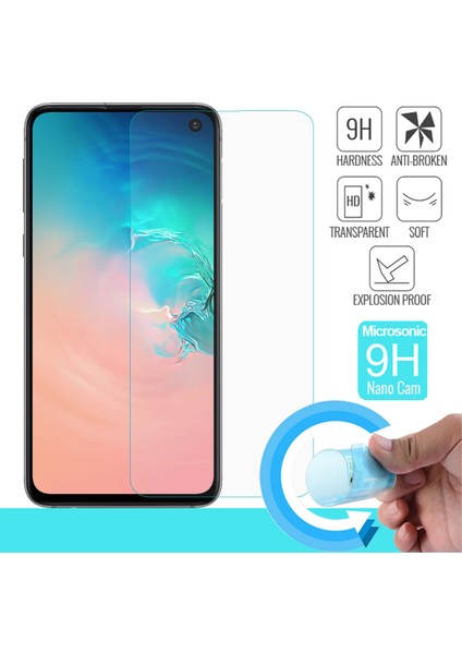 Samsung Galaxy S10E Nano Cam Ekran Koruyucu